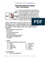 Marketing Online Sederhana Arief Maulana