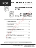 Sharp AR-M236-276 Service Manual