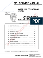 Sharp AR-M236-276 Service Manual