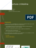 Estructura Cristalina