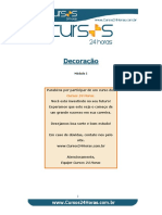 Curso de Decoração