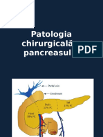 Patologia Chirurgicala A Pancreasului