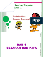 nota sejarah, Lengkap, Tingkatan 1