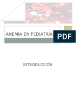 Anemia en Pediatría