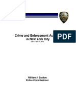 New York City Crime Report 2014
