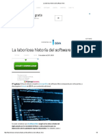 La Laboriosa Historia Del Software Libre