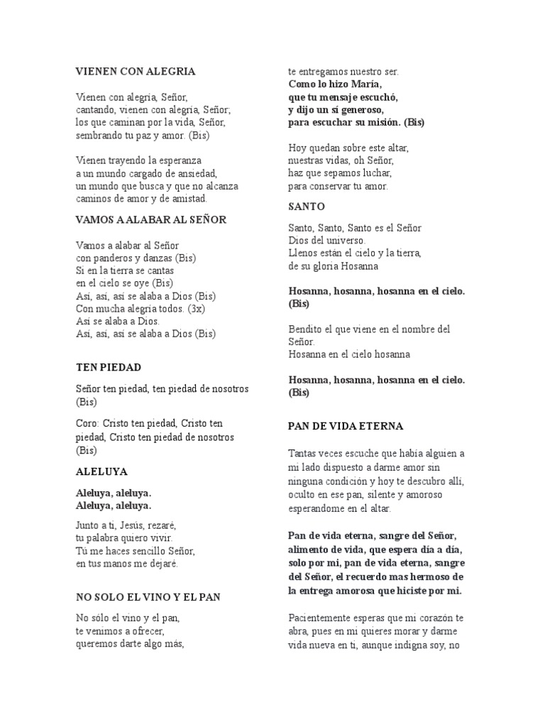 Cantos M Cristo Titulo Amor