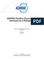 Ammonia as a Refrigerant PD 2014