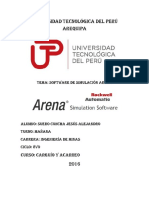 Software Arena Cargui y Acarreo