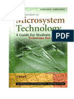 Introduction To Microsystem Technology