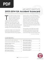 GA事故AOPA文件 2013 2014 Scorecard V4