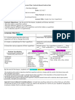 Final Lesson Plan 1 Only Plan