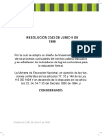 Indicadores de Logros RESOLUCION 2343 de JUNIO 5 de 1996(1)