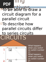 Tobeabletodrawa Circuit Diagram For A Parallel Circuit To Describe How Parallel Circuits Differ To Series Circuits