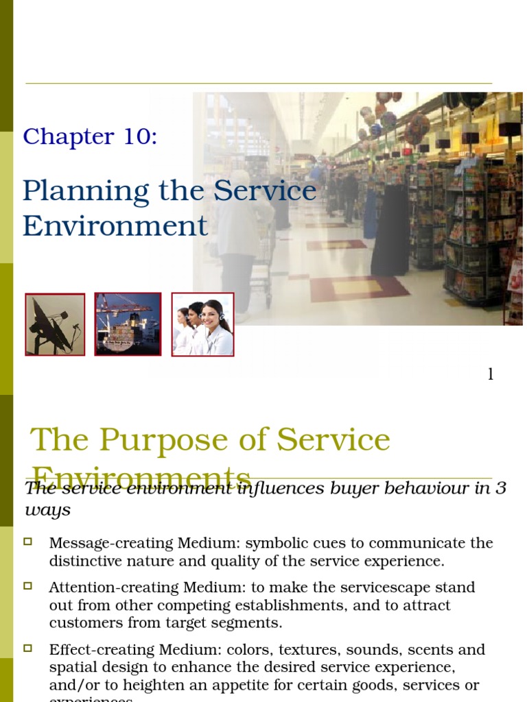 Service Environment Planning Strategies | PDF | Business
