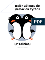 Introduccion Al Lenguaje de Programacion Python