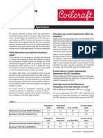 Coilcraft Selecting RF Inductors