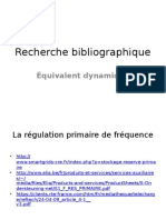 Recherche Bibliografique