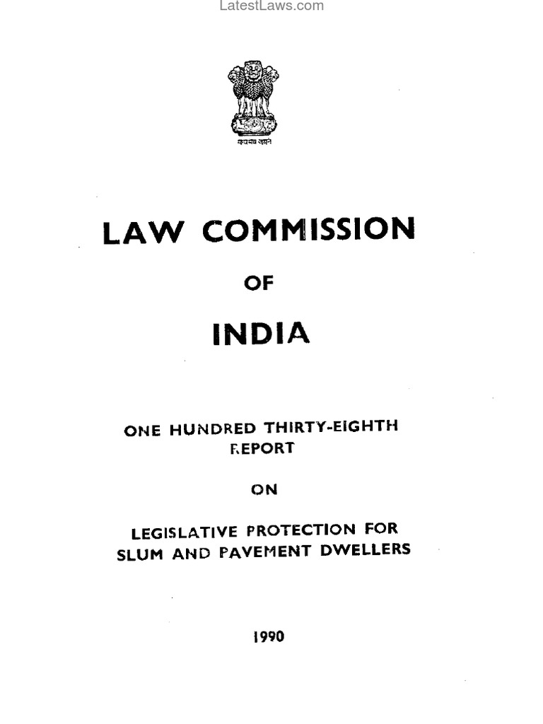 law-commission-report-no-138-legislative-protection-for-slum-and