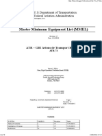 Master Minimum Equipment List - ATR-72