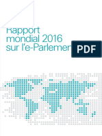 Rapport mondial 2016 sur l'e-Parlement