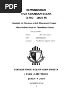Download MakalahKemunduranTigaKerajaanIslambyMuhammadAkhiYusufSN31712747 doc pdf