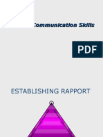 Establishing Rapport and Communication Skills