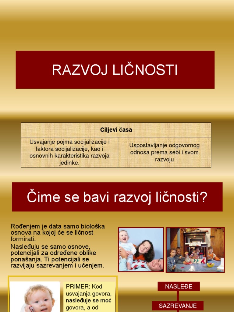Razvoj Licnosti | PDF