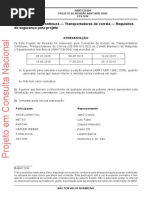 PROJETO DE REVISÃO ABNT NBR 13862 - Transportadores contínuos - Transportadores de correia - Requisitos de segurança para projeto - Fev 2016.pdf