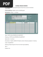 Manual Steps For DBA