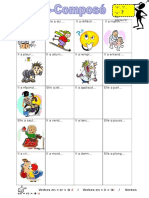 Passé Composé - Participios A1-A2 Facile