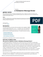 Introduction to the WebSphere Message Broker Global Cache