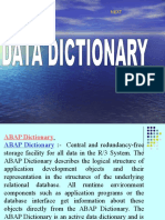 Data Dictionary