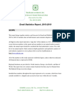Email Statistics Report 2015 2019 Executive Summary