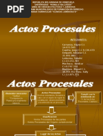 Actos Procesales