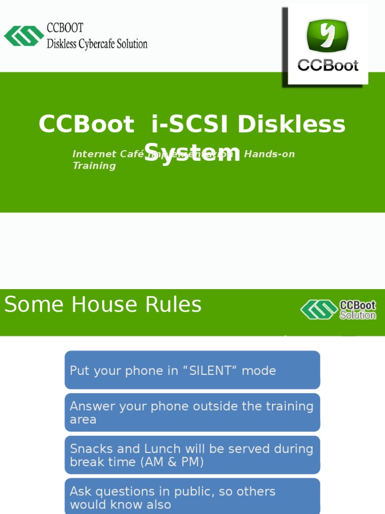 Ccboot | PDF | Operating System | Personal Computers
