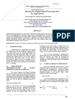 Multirate Filtering Dsp