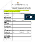 RA12 - House Safety Request When Away