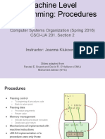 Lecture04 Machine Programming 3 Procedures