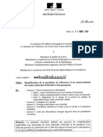 Circulaire Délivrance Renouvellement Carte D'identité Et Passeports 1er Mars 2010 IOCK1002582C