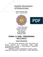 Mekanisme Mahkamah Internasional