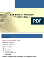 Configuración de pasos en SAP Workflow Builder