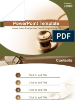 Business Medicine Powerpoint Templates