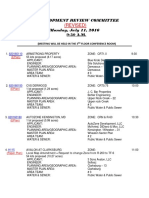 (Revised) : Development Review Committee Monday, July 11, 2016