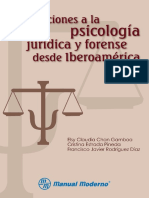 Chan - Aportaciones a La Psicologia Juridica y Forense Desde Iberoamerica