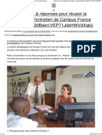 21 questions & réponses pour réussir la préparation de l'entretien de Campus France.pdf