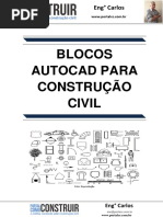 Blocos Autocad para Construção Civil