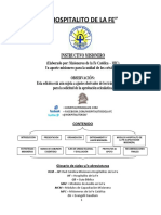 Instructivo Misionero, HOSPIT BÍBL - 10 Dic