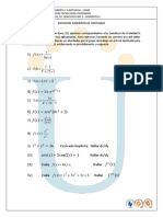 Ejercicios MOMENTO 6A Derivadas