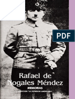De Nogales Mendez, Rafael - Memorias 1
